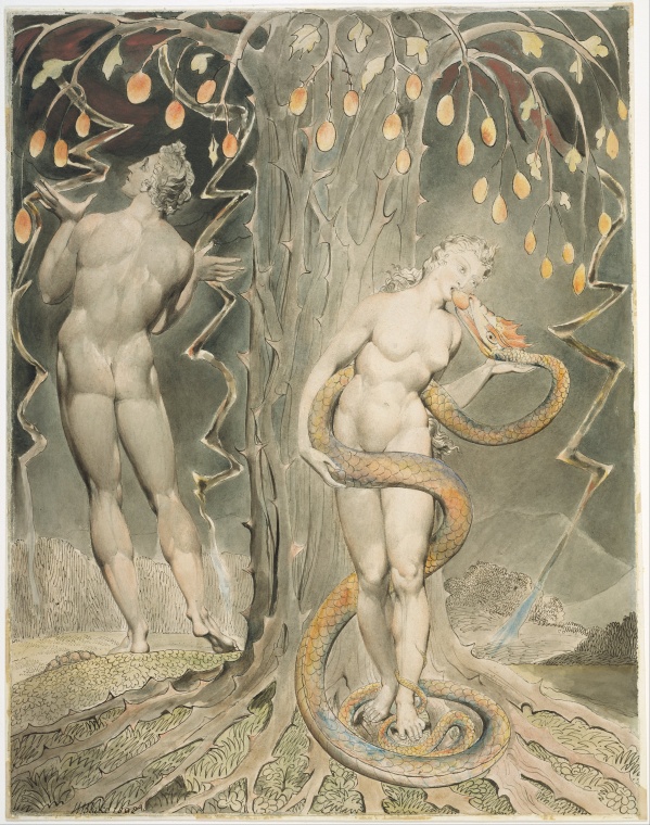 William_Blake_-_The_Temptation_and_Fall_of_Eve_(Illustration_to_Milton's_-Paradise_Lost-)_-_Google_Art_Project